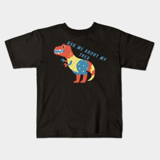 Ask My Trex Kids T-Shirt